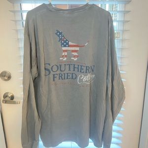 Southern Fried Cotton Long Sleeve Tshirt
